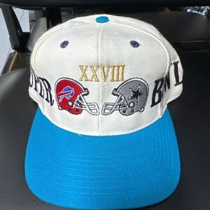 Vintage Super Bowl XXVIII Hat | 1994 Dallas vs Buffalo|Limited Edition
#761/3000